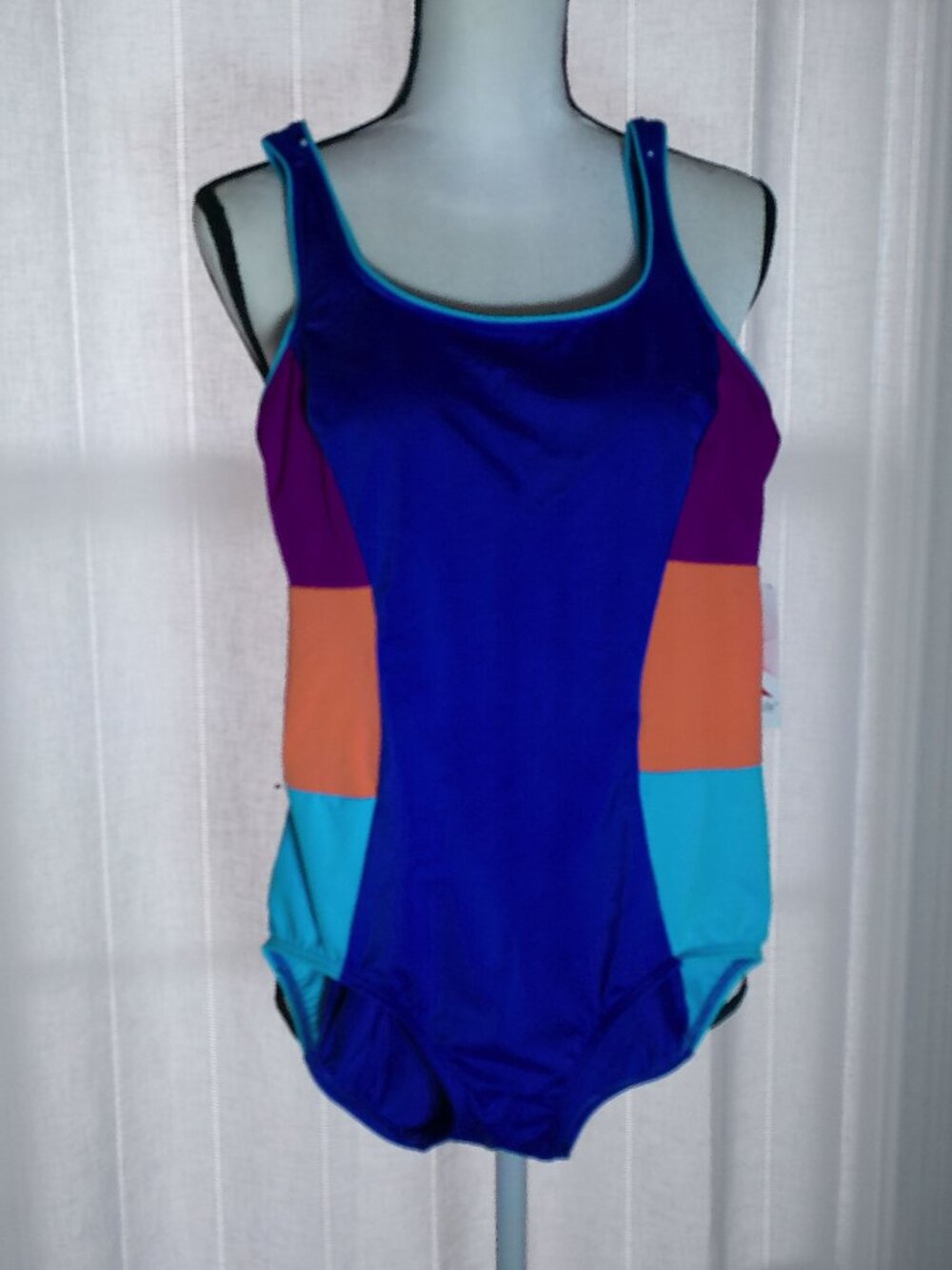 LANDS' END SwimSuit One Piece Multi-Color NWT Size 2